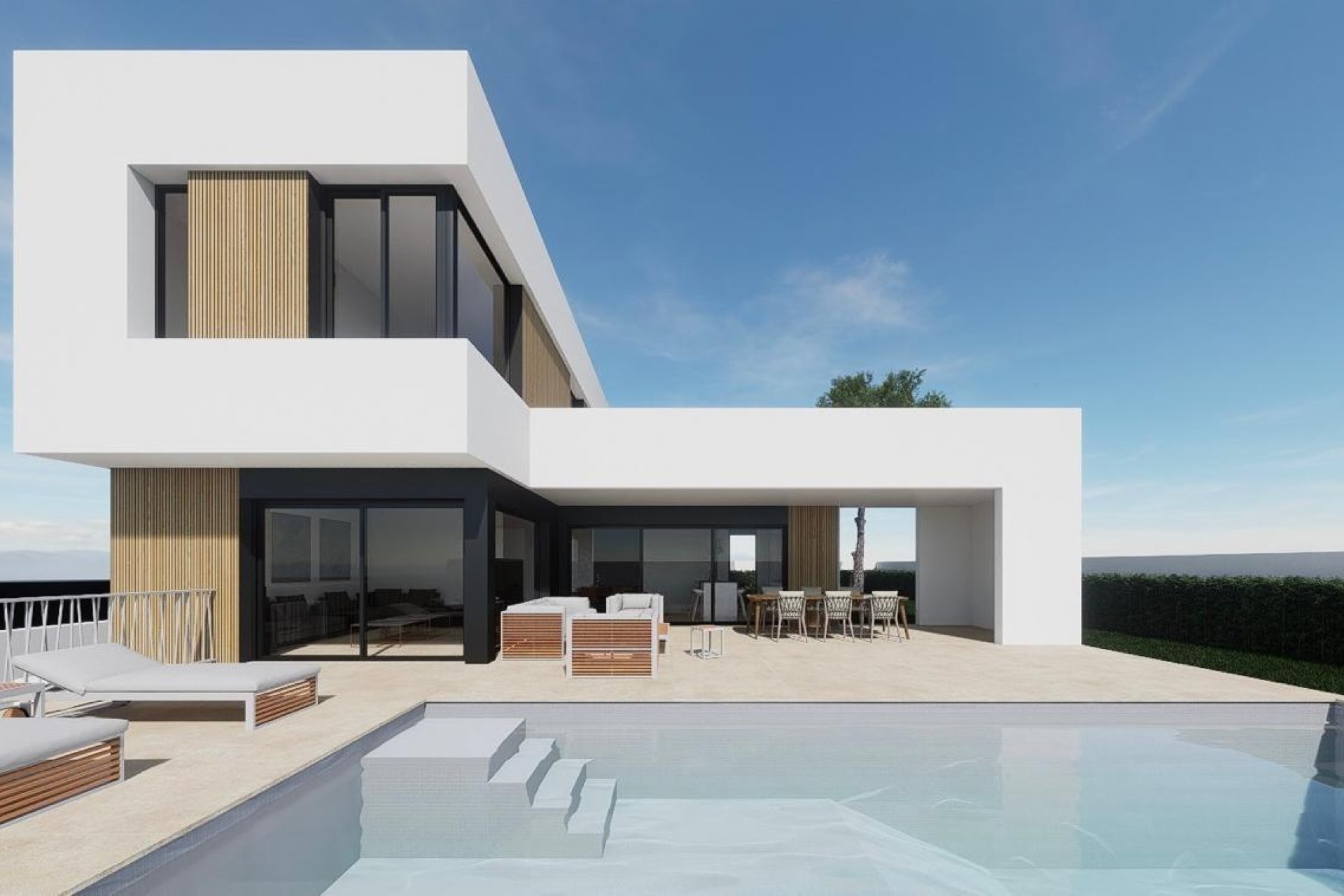 Obra nueva - Villa -
Finestrat - Campana garden
