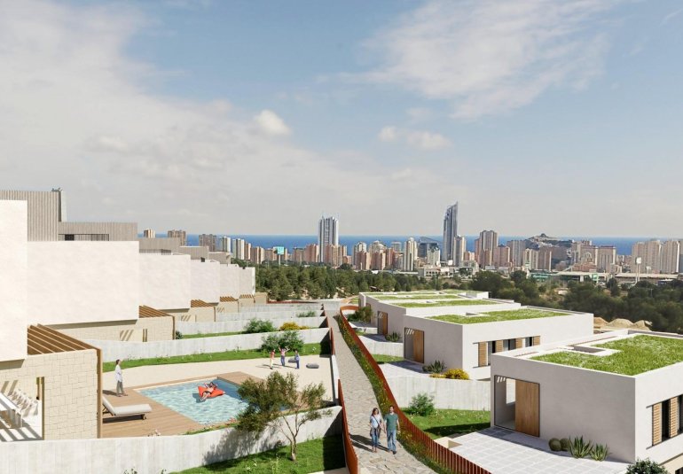 Obra nueva - Villa -
Finestrat - Campana garden