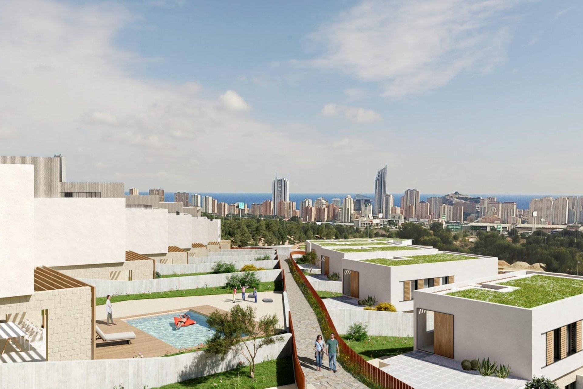 Obra nueva - Villa -
Finestrat - Campana garden
