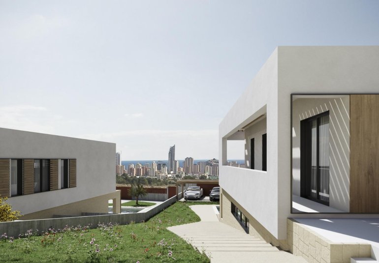 Obra nueva - Villa -
Finestrat - Campana garden