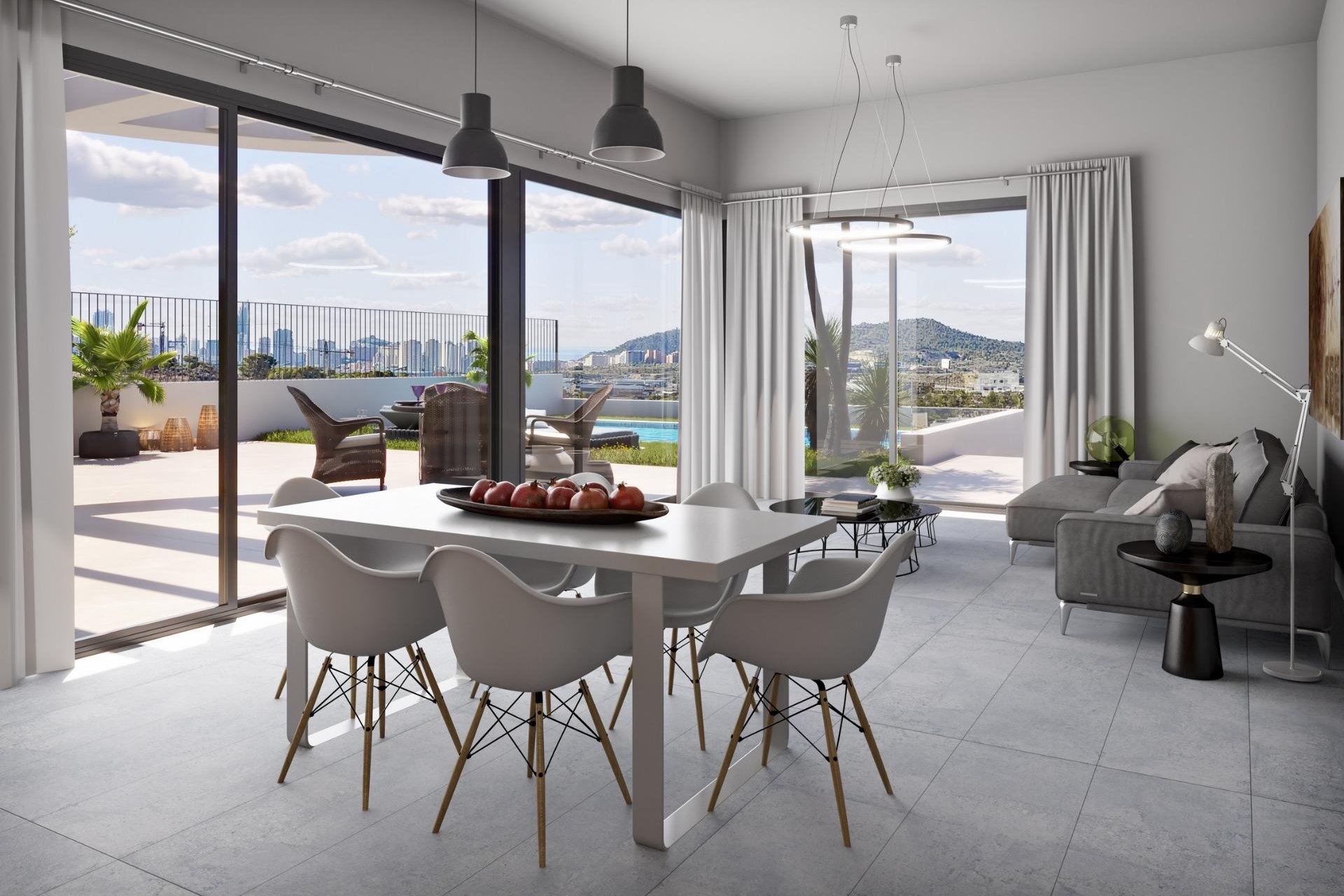 Obra nueva - Villa -
Finestrat - Campana garden