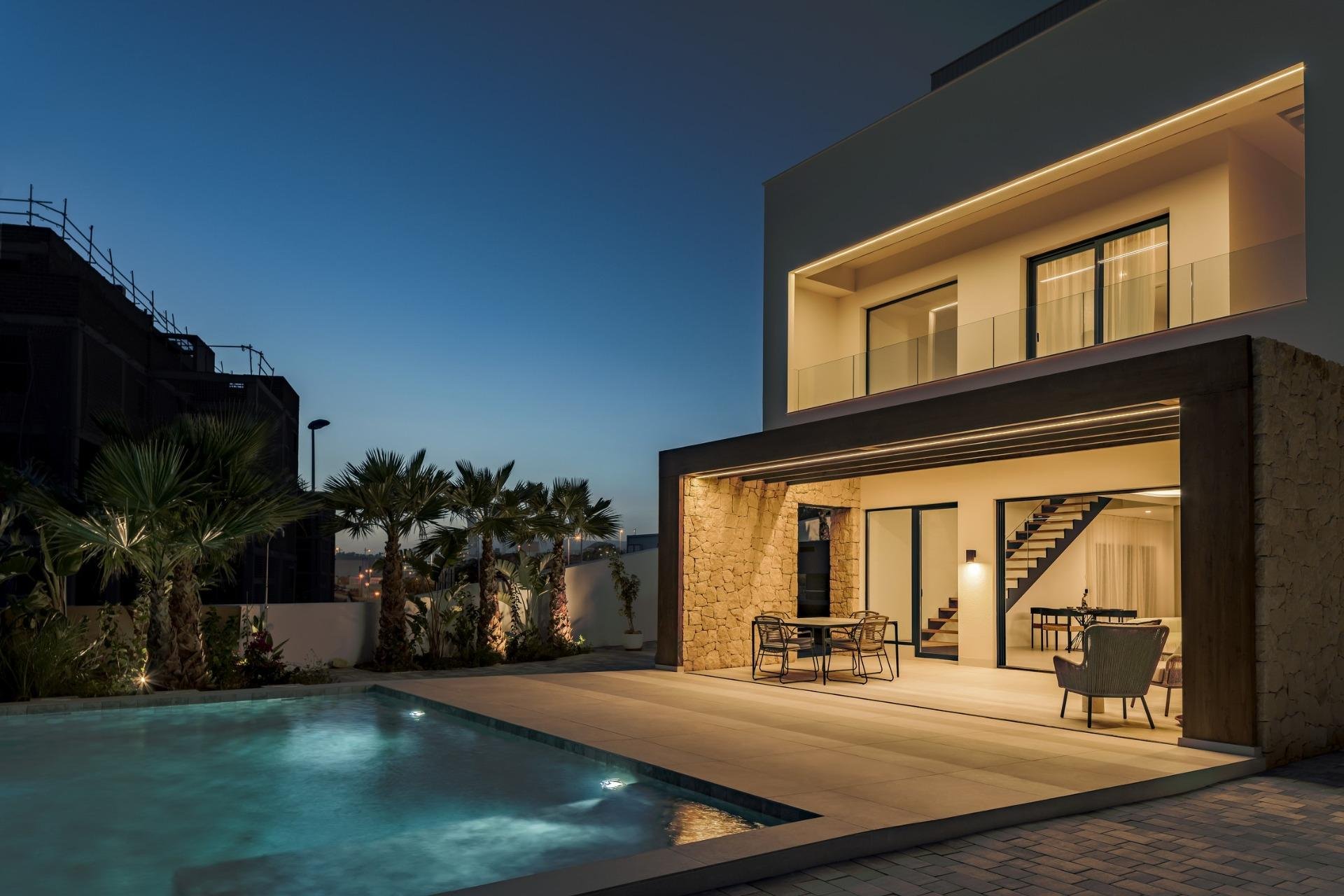 Obra nueva - Villa -
Finestrat - Campana garden