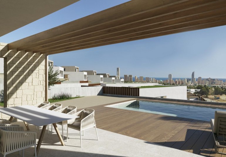 Obra nueva - Villa -
Finestrat - Campana garden
