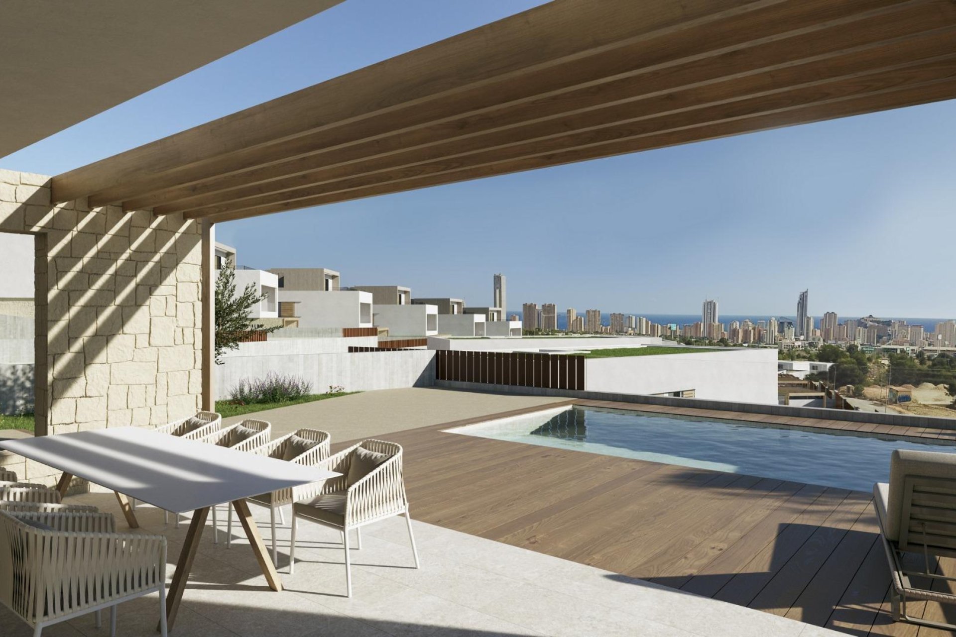 Obra nueva - Villa -
Finestrat - Campana garden