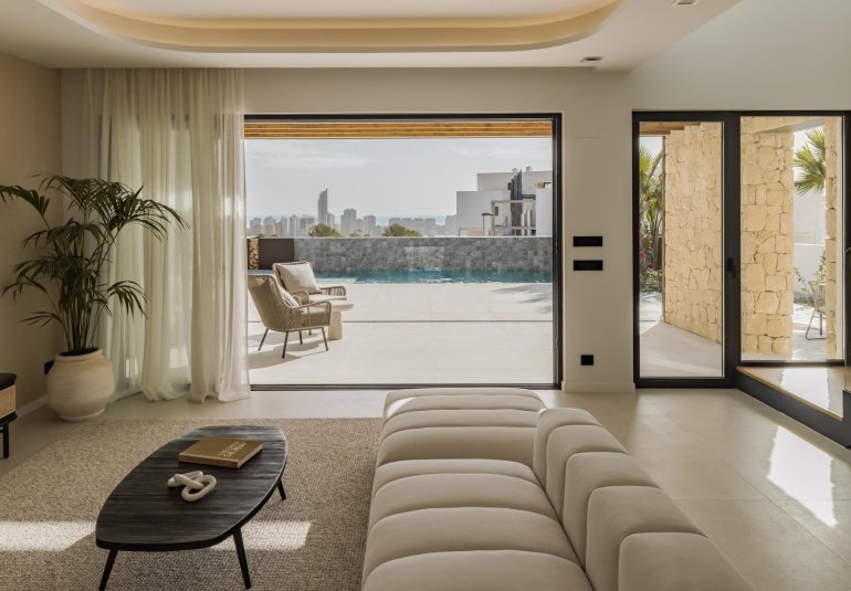 Obra nueva - Villa -
Finestrat - Campana garden