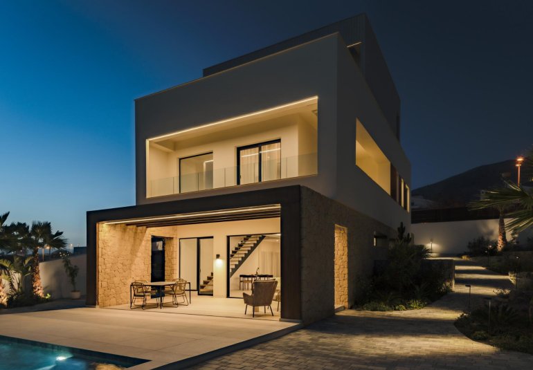 Obra nueva - Villa -
Finestrat - Campana garden
