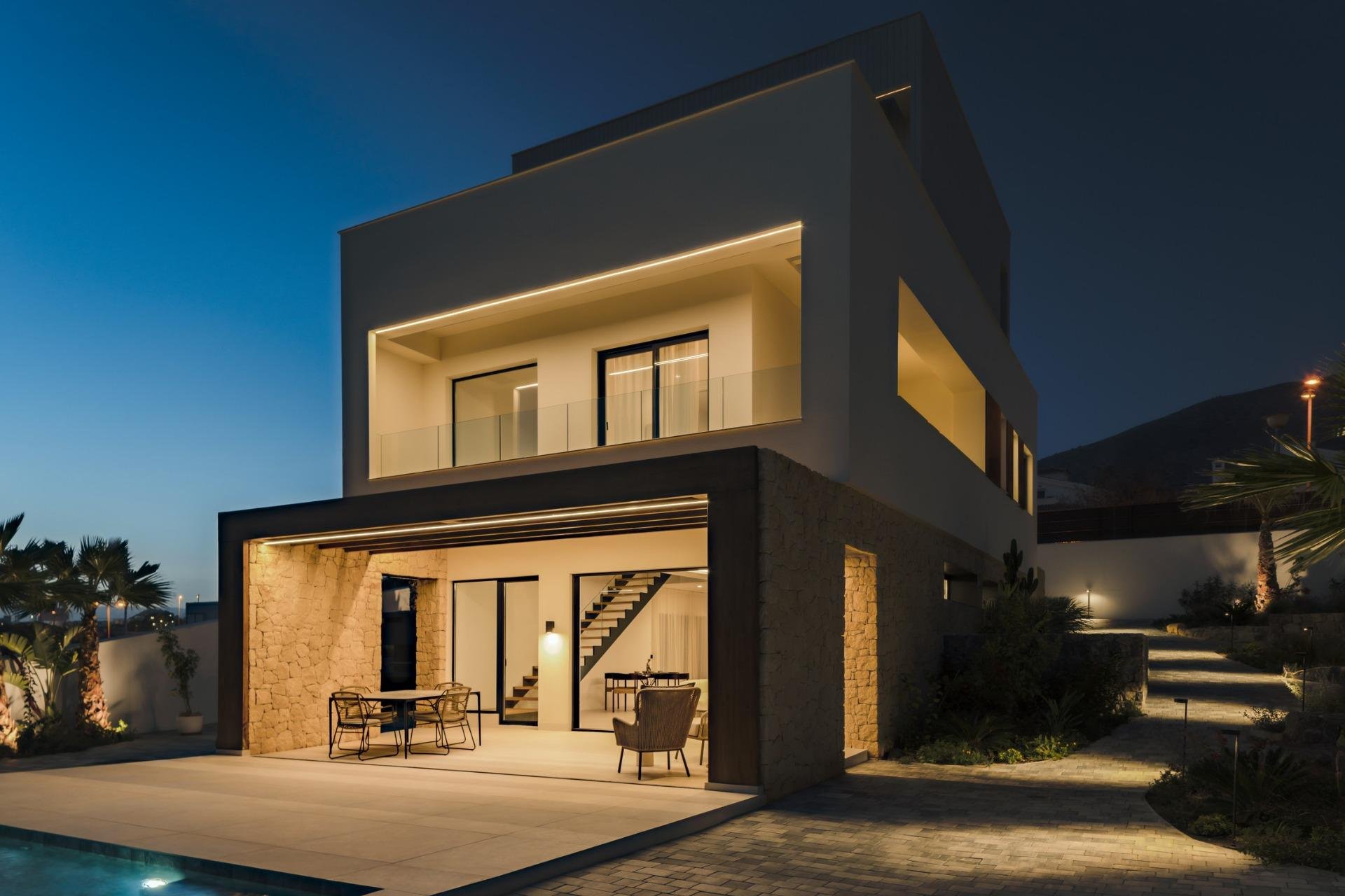 Obra nueva - Villa -
Finestrat - Campana garden