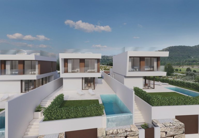 Obra nueva - Villa -
Finestrat - Puig Campana Golf
