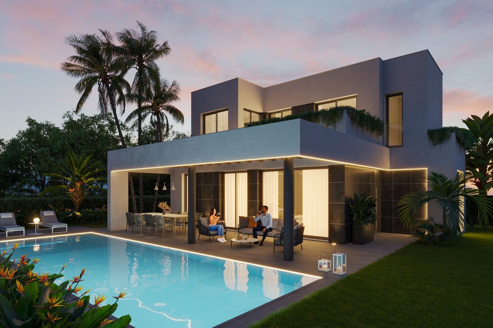 Obra nueva - Villa -
Finestrat - Sierra cortina