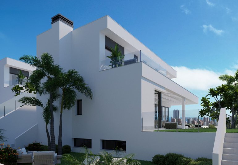 Obra nueva - Villa -
Finestrat - Sierra cortina