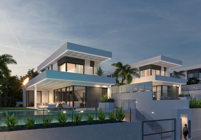 Obra nueva - Villa -
Finestrat - Sierra cortina