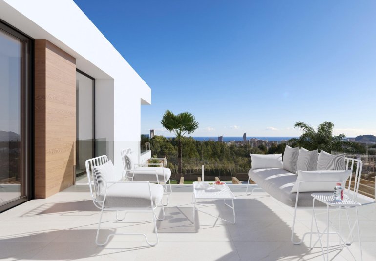 Obra nueva - Villa -
Finestrat - Sierra cortina