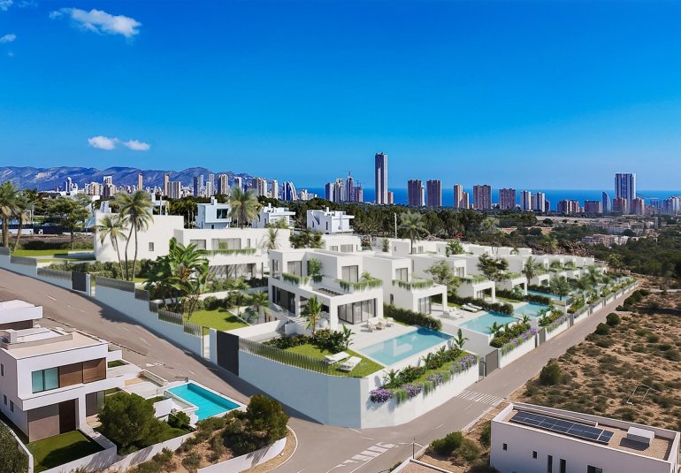 Obra nueva - Villa -
Finestrat - Sierra cortina