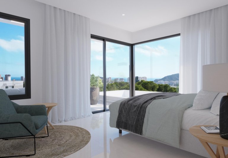 Obra nueva - Villa -
Finestrat - Sierra cortina