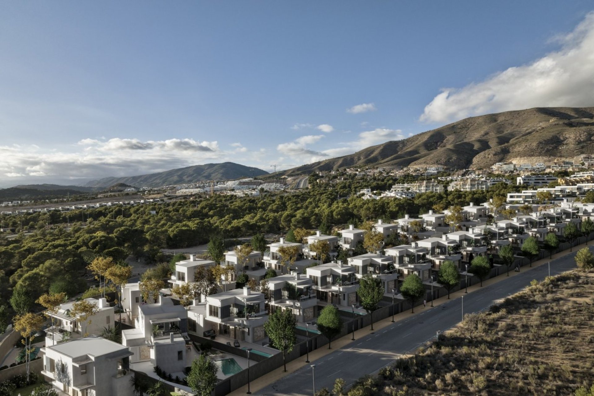 Obra nueva - Villa -
Finestrat - Sierra cortina