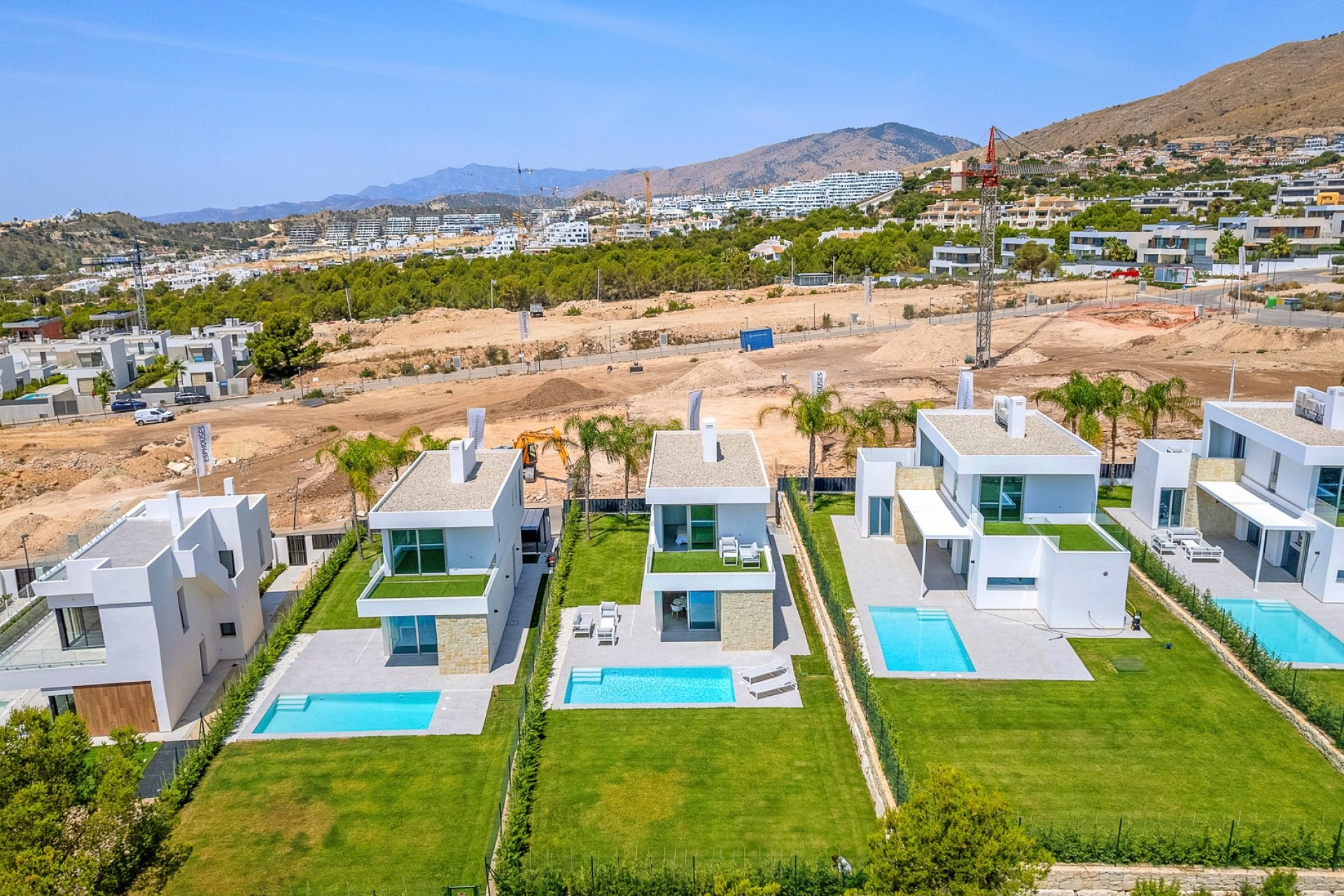 Obra nueva - Villa -
Finestrat - Sierra cortina