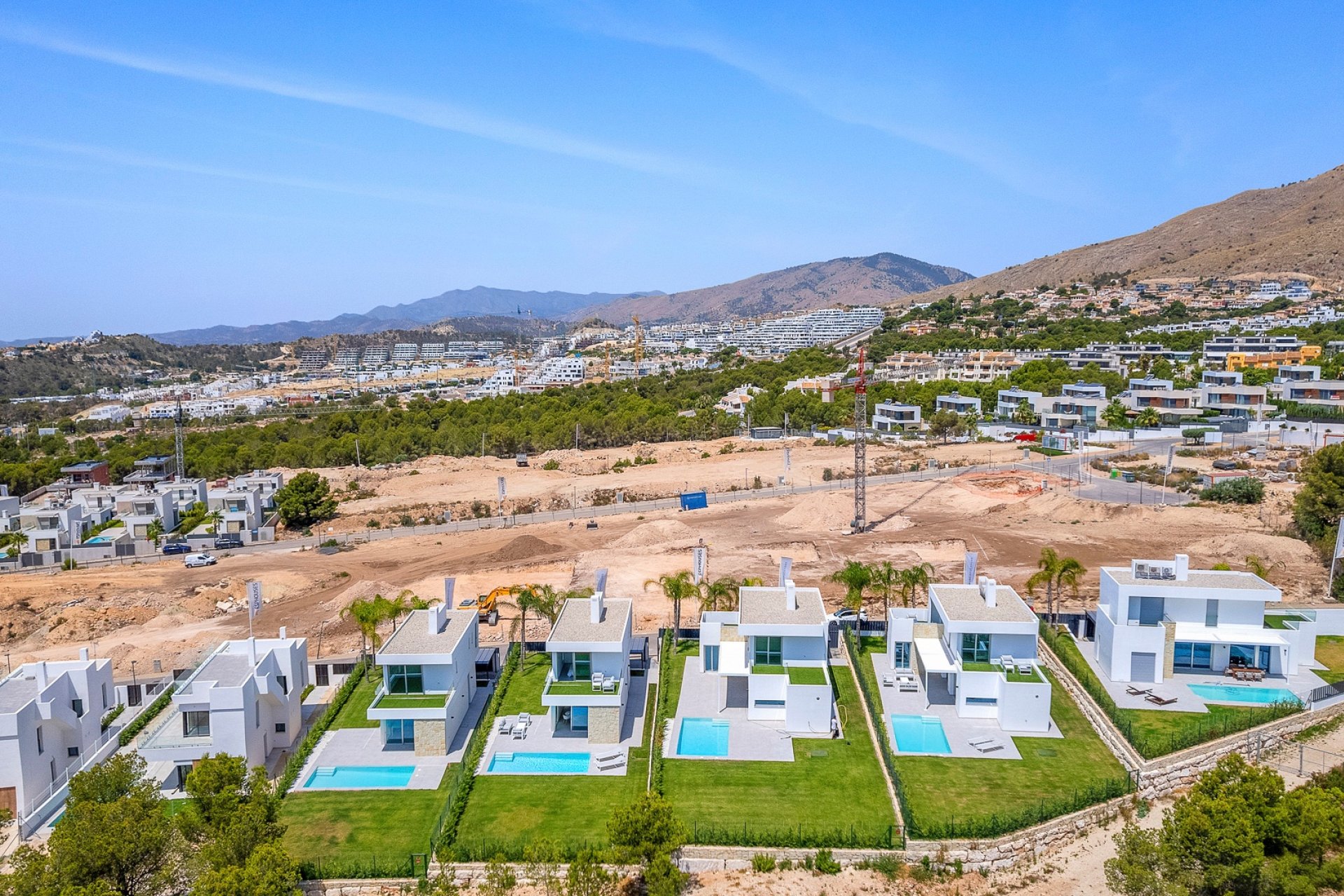 Obra nueva - Villa -
Finestrat - Sierra cortina