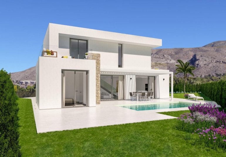 Obra nueva - Villa -
Finestrat - Sierra cortina