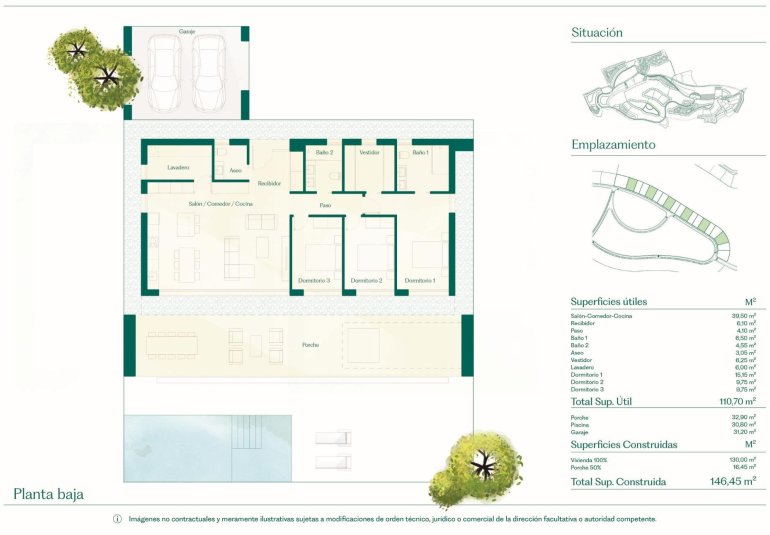 Obra nueva - Villa -
Fuente Álamo - Hacienda del Alamo