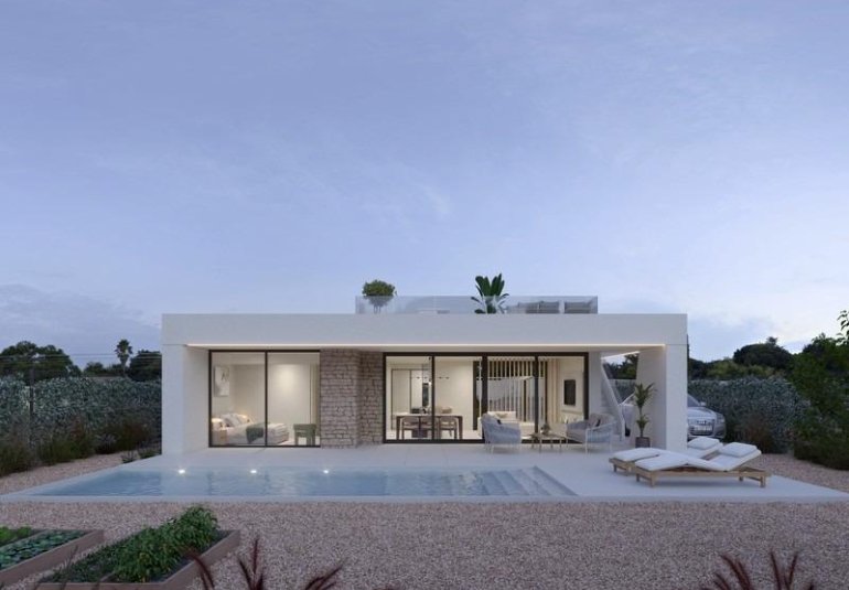 Obra nueva - Villa -
Fuente Álamo - Hacienda del Alamo