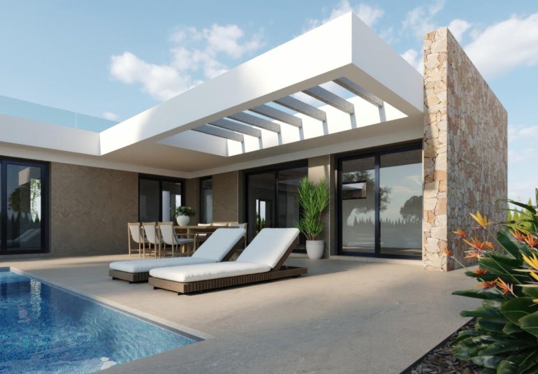 Obra nueva - Villa -
Fuente Álamo - Hacienda del Alamo