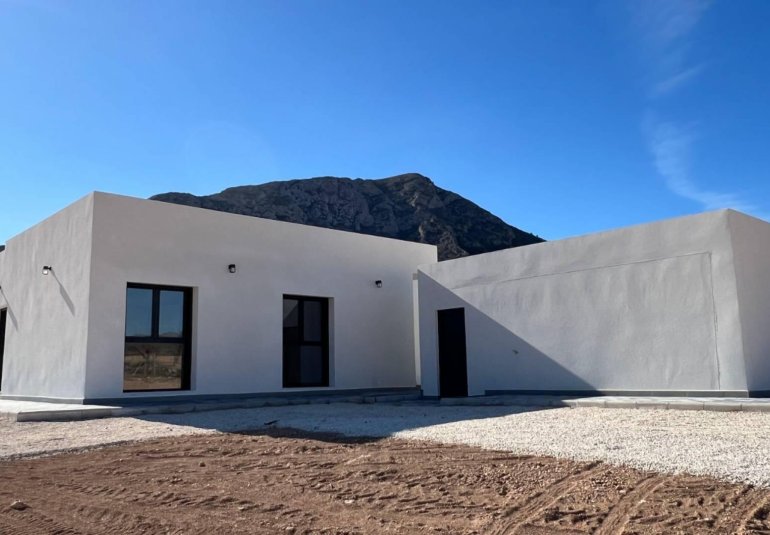 Obra nueva - Villa -
Hondón de las Nieves - La Canalosa