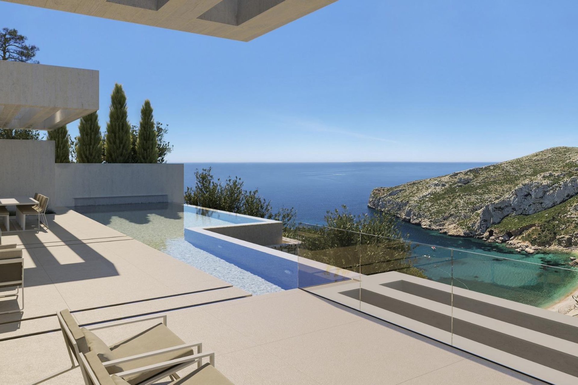 Obra nueva - Villa -
Jávea Xàbia - Granadella