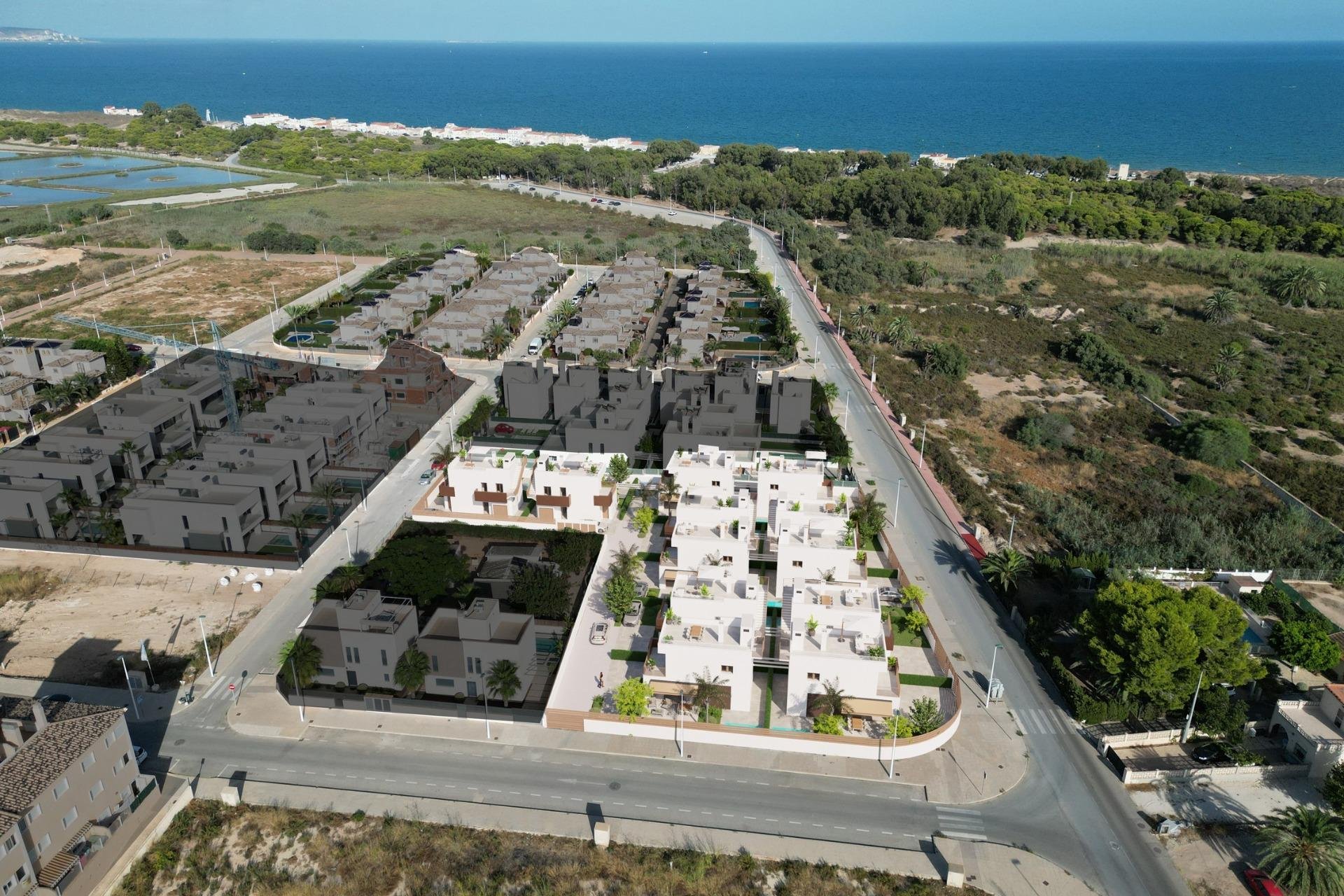 Obra nueva - Villa -
La Marina - El pinet