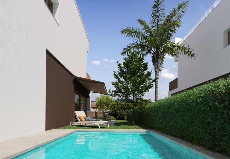 Obra nueva - Villa -
La Marina - El pinet