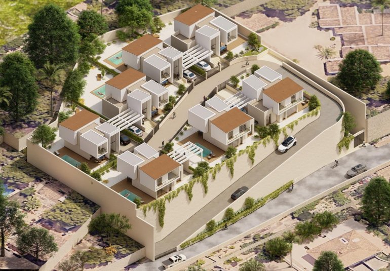 Obra nueva - Villa -
La Nucía - Escandinavia