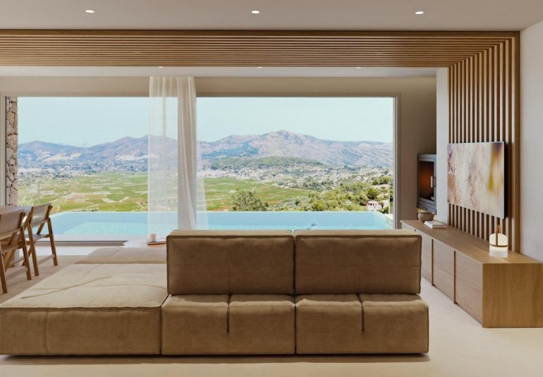 Obra nueva - Villa -
Lliber - Montanya Llarga