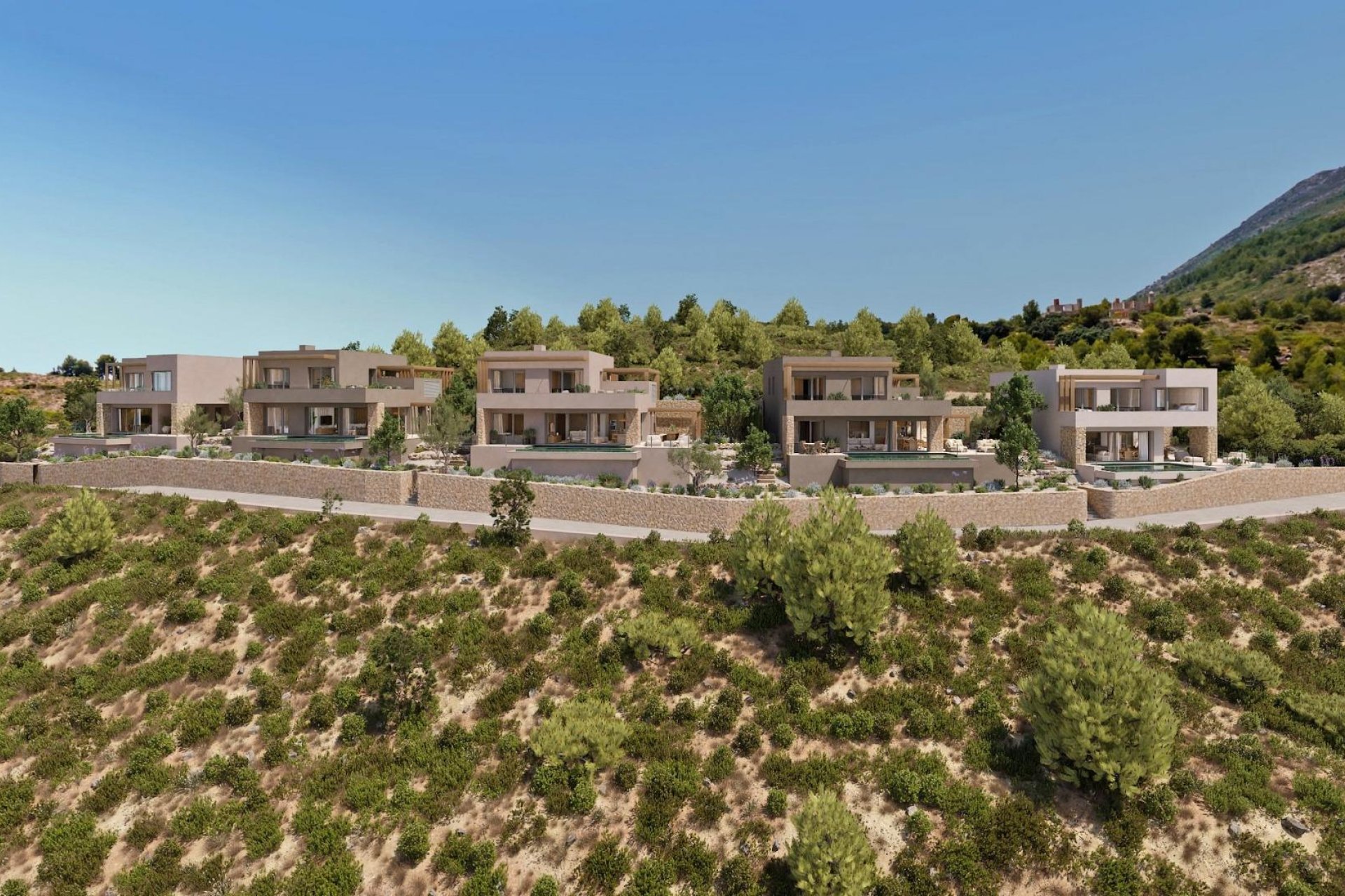 Obra nueva - Villa -
Lliber - Montanya Llarga