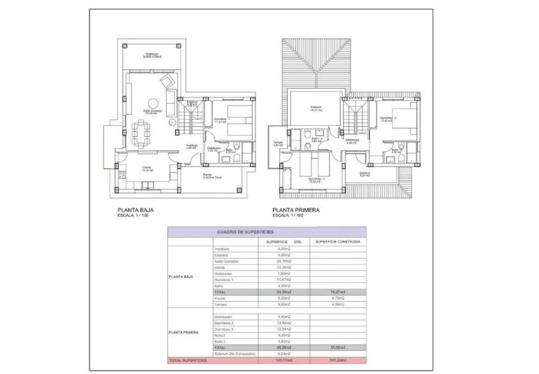 Obra nueva - Villa -
Lorca - Purias