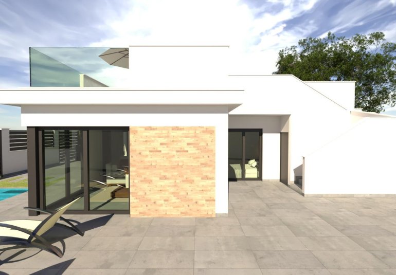 Obra nueva - Villa -
Los Alcázares - La Concha