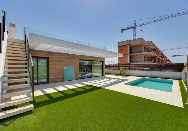 Obra nueva - Villa -
Los Alcázares - La Serena Golf