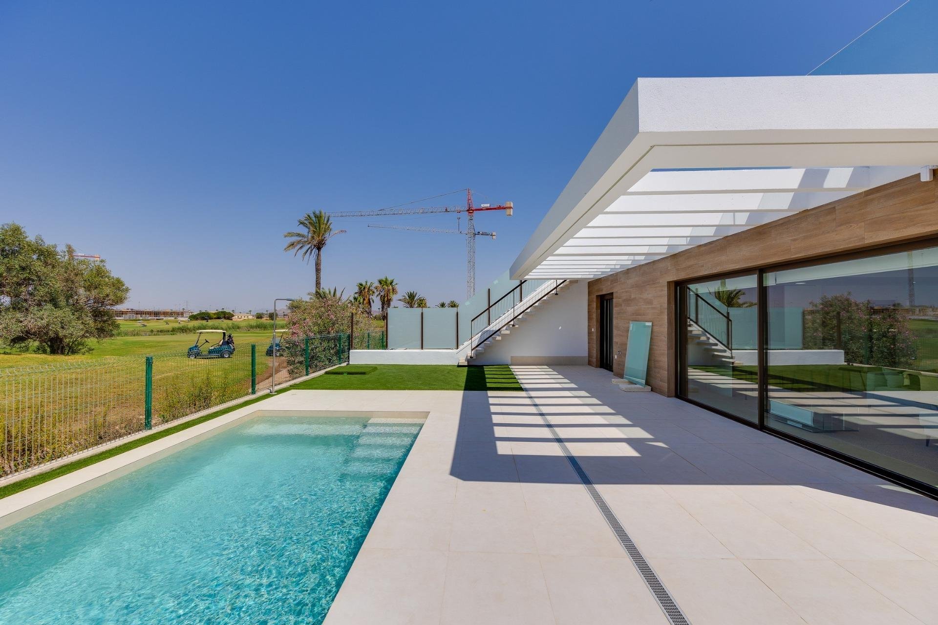 Obra nueva - Villa -
Los Alcázares - La Serena Golf