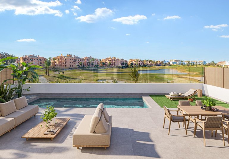 Obra nueva - Villa -
Los Alcázares - La Serena Golf