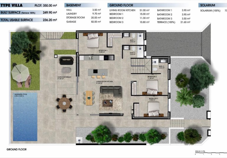 Obra nueva - Villa -
Los Alcázares - La Serena Golf