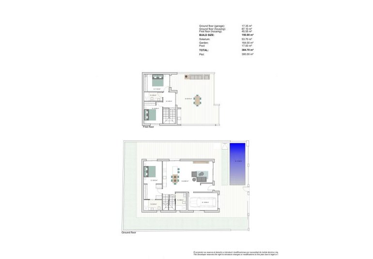 Obra nueva - Villa -
Los Alcázares - Los Alcazares