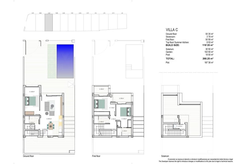 Obra nueva - Villa -
Los Alcázares - Playa la Atascadera
