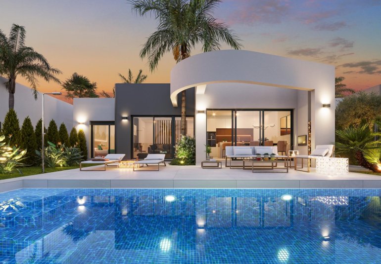 Obra nueva - Villa -
Los Alcázares - Serena Golf