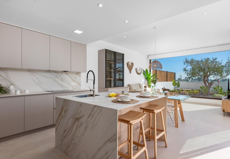 Obra nueva - Villa -
Los Alcázares - Serena Golf