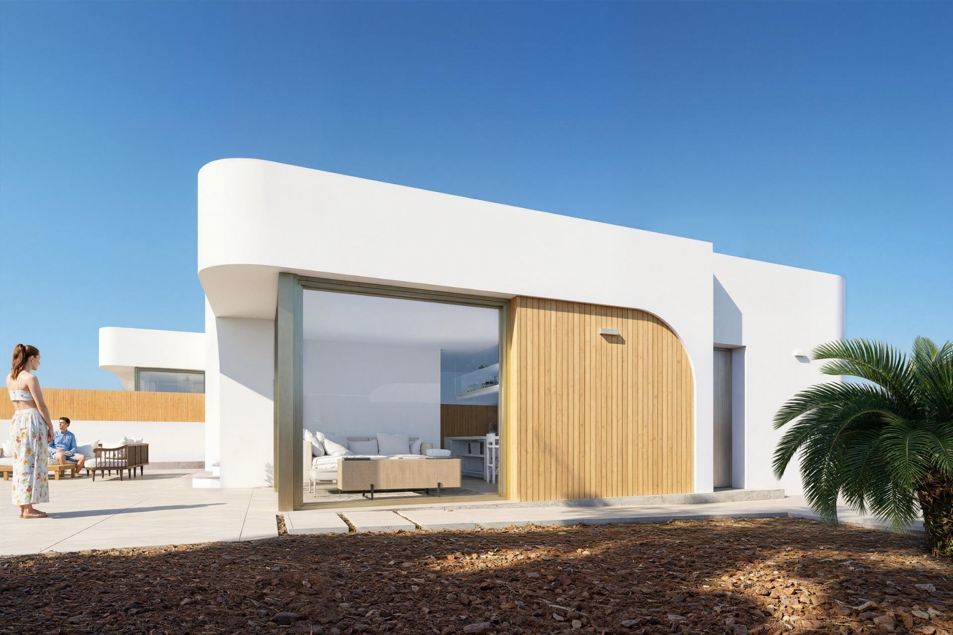 Obra nueva - Villa -
Los Alcázares - Serena Golf