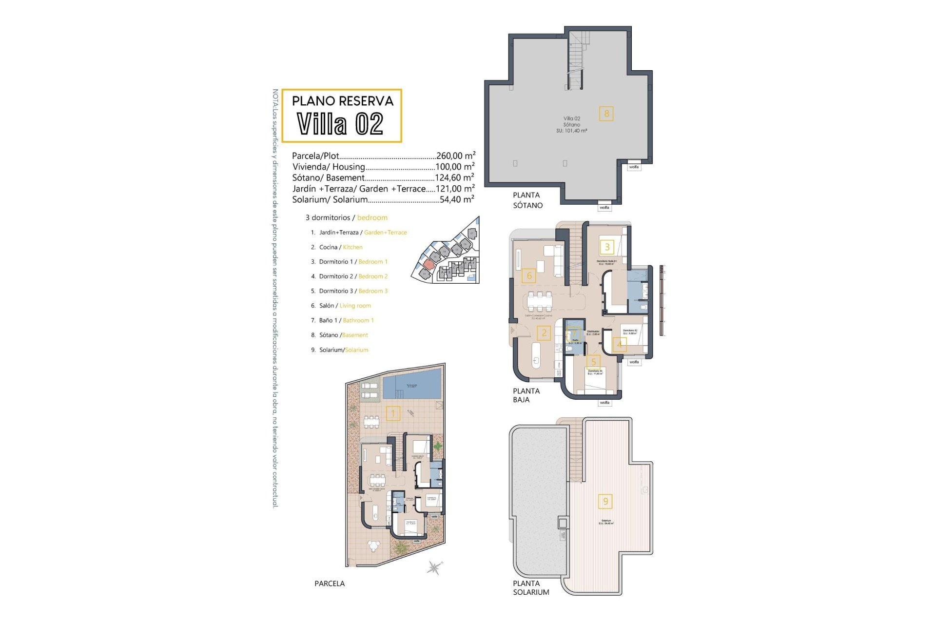 Obra nueva - Villa -
Los Alcázares - Serena Golf