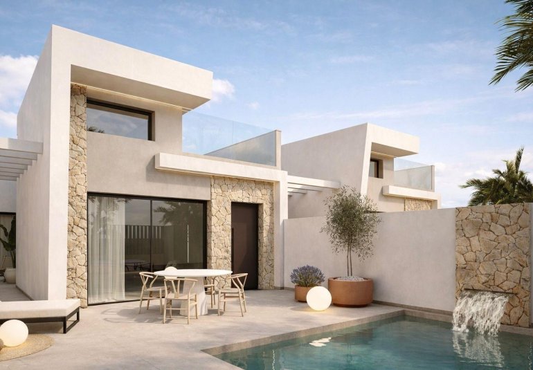 Obra nueva - Villa -
Los Alcázares - Serena Golf