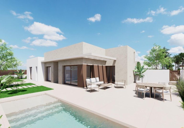 Obra nueva - Villa -
Los Alcázares - Serena Golf