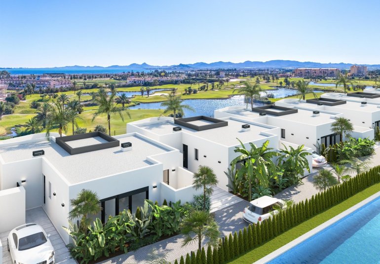 Obra nueva - Villa -
Los Alcázares - Serena Golf