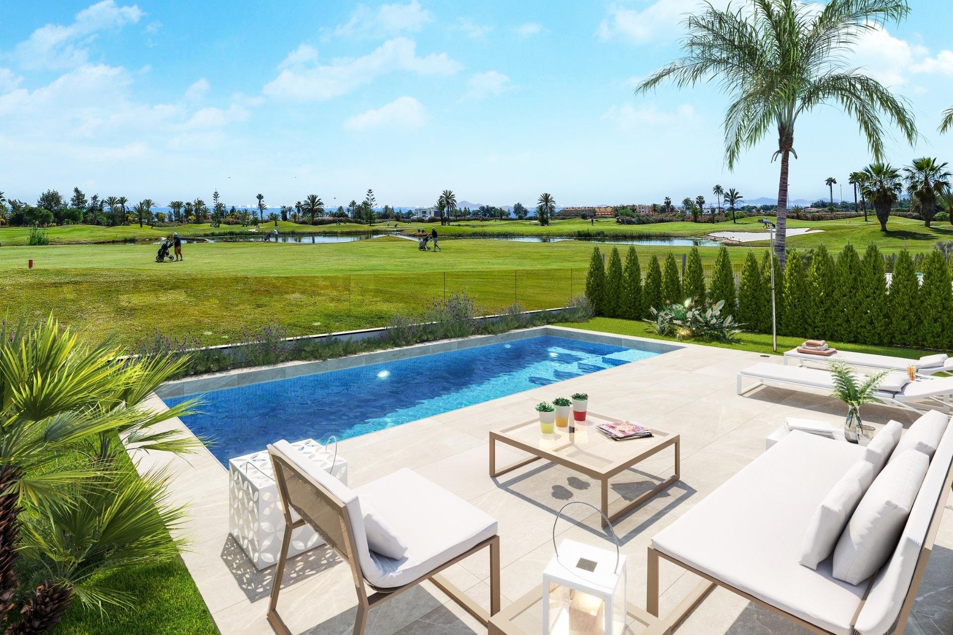 Obra nueva - Villa -
Los Alcázares - Serena Golf