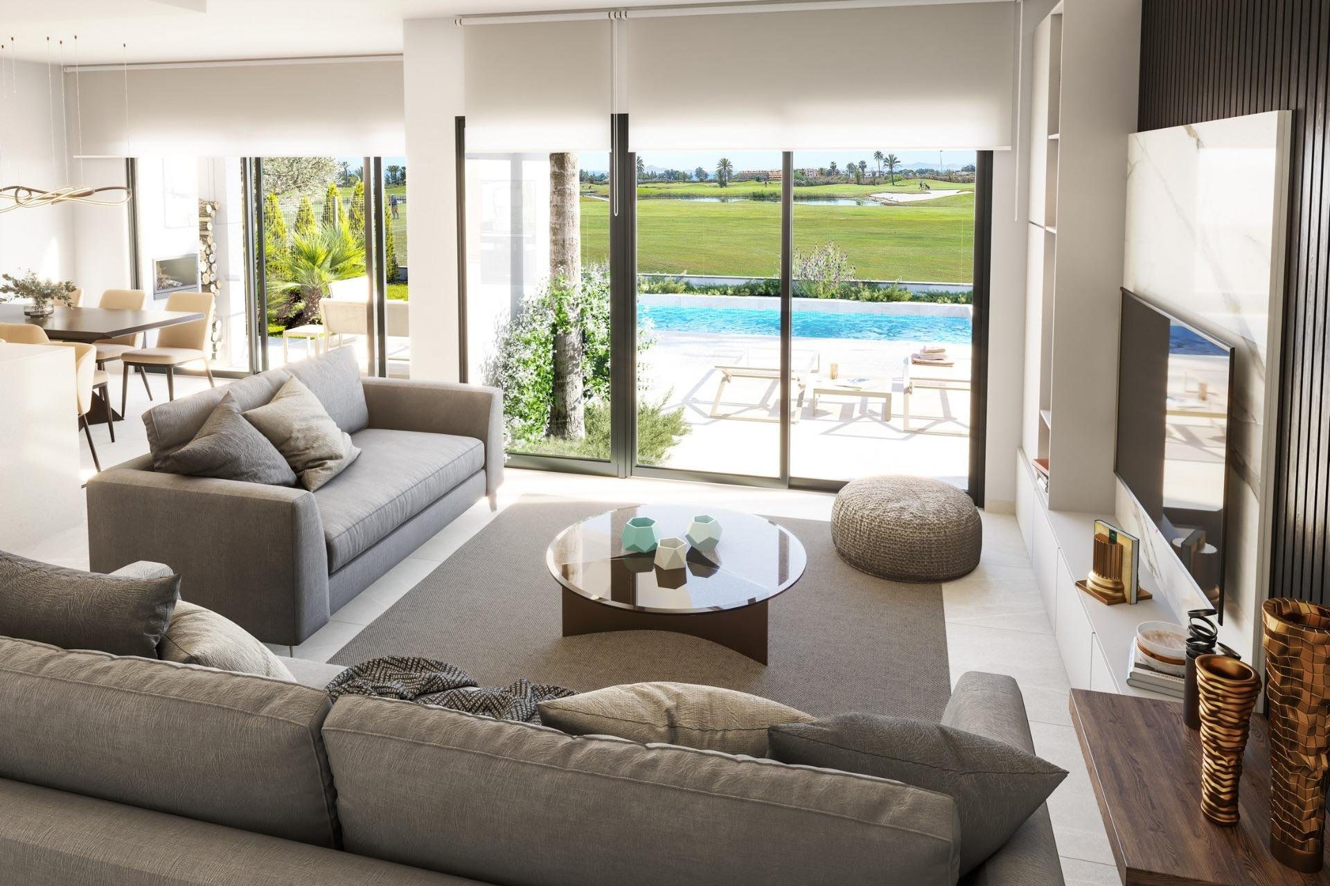 Obra nueva - Villa -
Los Alcázares - Serena Golf