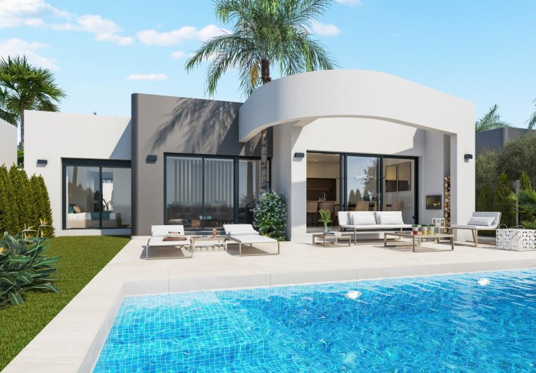 Obra nueva - Villa -
Los Alcázares - Serena Golf